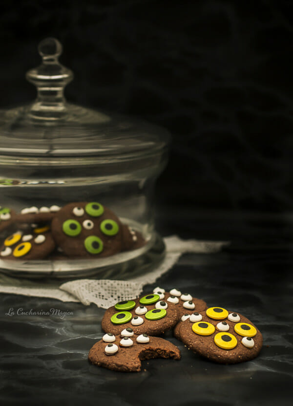 Galletas De Chocolate Para Halloween Cocinar Con Niños La Cucharina Mágica 4321